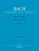 Mass in B Minor, BWV232 Study Scores sheet music cover